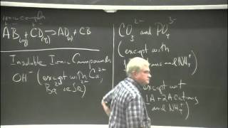 Precipitation Reactions Solubility and AcidBase Reactions General Chemistry Lecture [upl. by Arded]