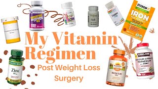 My Vitamin Regimen After Weightloss Surgery  Duodenal Switch  VSG [upl. by Kordula979]