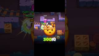 300 IQ brawlstars бравл shortvideo memes бравлстарс brawl gaming shorts [upl. by Ydnor]