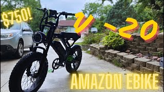 6 Month V20 Ebike review [upl. by Filberte]