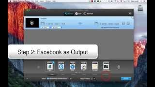 Video Tutorial on Converting Videos to Facebook Supported Format [upl. by Agarhs]