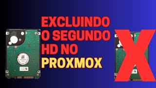 Excluindo o segundo HD no Proxmox [upl. by Mccowyn]