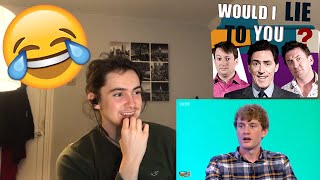 Reacting to  Did James Acaster spend a night in a bush  Would I Lie To You [upl. by Lysander]