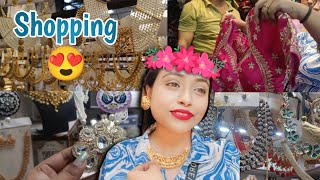 ✨Biye Barir kena kata ki suru🫣hatibagan shoopingvlog streetshopping vlog hatibaganmarket [upl. by Eimor731]