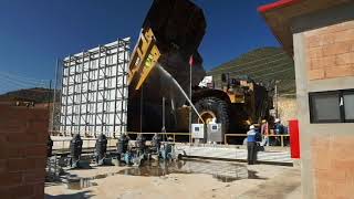 Drive Through Haul Truck Wash By InterClean Equipment [upl. by Esiled]