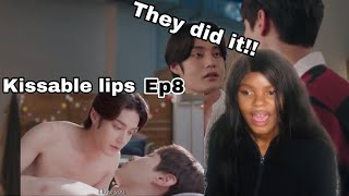 KISSABLE LIPS EP8 REACTION KOREAN BL SERIES I CRIED SO HARD [upl. by Georas]