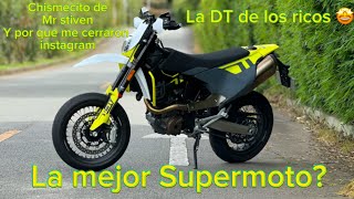 Husqvarna 701 Supermoto 2024 revisión a fondo y prueba de manejo a fuego 🔥 [upl. by Relly]