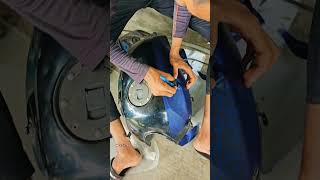 modified bikeparts sticker shorts foryou trending viralvideo bajaj yamaha tvs suzuki [upl. by Idnerb]