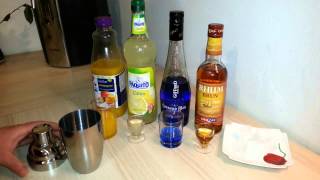 Faire un cocktail Amazonia  Recette de cocktail [upl. by Hayman103]