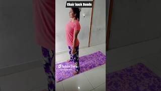 Back bending yoga flow short shorts youtube shorts [upl. by Meredi64]