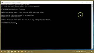 Windows System File Checker Tool  SFC scannow Command [upl. by Ahseinod]