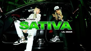 Young Cardi  SATIVA ft Lil Gnar Official Music Video [upl. by Ailb17]