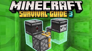 Slime Blocks amp Flying Machines ▫ Minecraft Survival Guide S3 ▫ Tutorial Lets Play Ep79 [upl. by Ekram420]