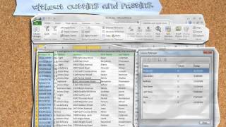 Moving columns in Excel 2016 20132007 by dragndrop [upl. by Kimon447]