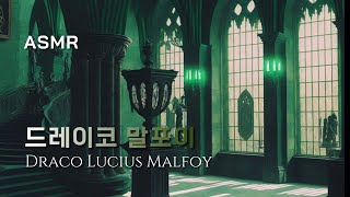 ASMR 말포이의 밤 🌙 Ambience Draco Malfoy Harry potter Slytherin Study Dark Fantasy [upl. by Gaidano339]