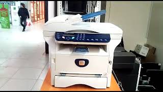 Тест лазерного мфу Xerox PHASER 3100MFP [upl. by Haroppizt697]