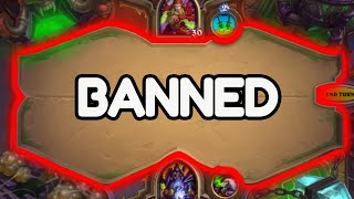 Hearthstone but the board is BANNED [upl. by Gwendolin874]