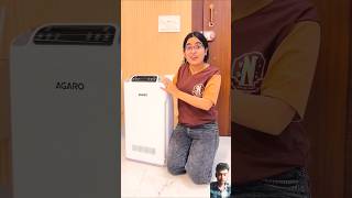 Air purifier 😍  Reaction with Anuj  youtubeshorts dushyantkukreja [upl. by Desirae]