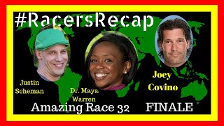 Amazing Race Season 32 Finale RacersRecap [upl. by Luy]