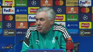 Ancelotti amp Valverde  Rueda de prensa  Manchester City vs Real Madrid Champions League [upl. by Ruphina93]