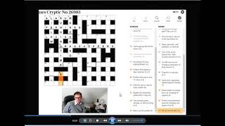 Solving The Times crossword on 8 December 2017 [upl. by Willette]