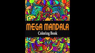 Mandala Satisfying Art Coloring mandala mandalaart sketch drawing colors painting funny [upl. by Egres]