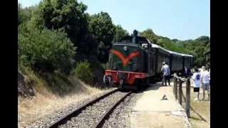 Il Trenino Verde della Sardegna linea Tempio  Palau [upl. by Aitekram]