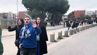 Napoli Verona LIVE la situazione all’esterno del Maradona [upl. by Nhguav718]