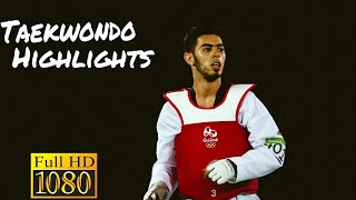 Jaouad Achab Taekwondo Highlights😻 [upl. by Neyu830]