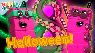 🧛‍♀️ Happy Halloween Numberblocks Explorers🧛‍♀️ Spooky Learn to Count  Numberblocks [upl. by Eva]