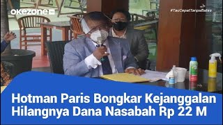 HOTMAN BONGKAR KEJANGGALAN KASUS RAIBNYA DANA NASABAH MAYBANK RP22 MILIAR [upl. by Iny]