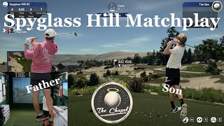 Father Vs Son  Spyglass Hill Matchplay  SkyTrak Plus wTGC2019 [upl. by Derfniw381]