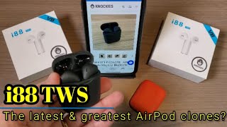 i88 TWS AirPod Clones  Are these the best clones yet [upl. by Retluoc466]