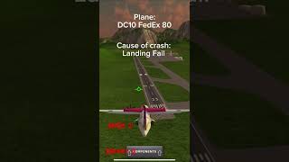 FedEx 80 Plane crash dc10 [upl. by Ahrendt]