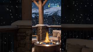 Smooth Snowfall Jazz Music Playlist relaxingjazz chillvibes jazzmusic coffeejazzbgm [upl. by Fisken]