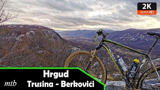 MTB Hrgud  Trusina  Berkovići [upl. by Ehcadroj]