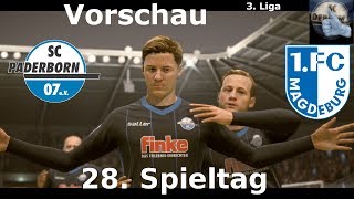 Fifa Vorschau 018 28 Spieltag SC Paderborn 07  1 FC Magdeburg [upl. by Colene773]