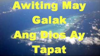 Awiting May Galak  Ang Dios Tapat faithmusic manila [upl. by Lennox]