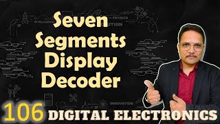 Seven Segments Display Decoder Explained Working Truth Table Circuit and Designing [upl. by Ahseuqal]