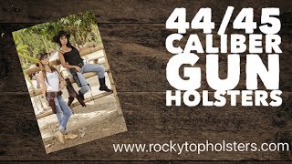 4445 Caliber Western Gun Holster [upl. by Dolorita]