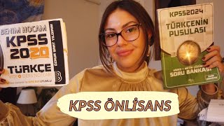 KPSS ÖNLİSANS SIFIRDAN BAŞLAMAK⚜️ KAYNAK ÖENERİLERİ ⚜️neden tekrar kpss hazırlanıyorum ❓ [upl. by Ursola]