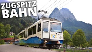 die Bayrische Zugspitzbahn  eine kleine Doku über die Zahnradbahn [upl. by Marte]