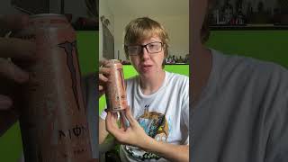 Trying Every Monster Day 8 Ultra Peachy Keen energydrink review monsterenergy drink [upl. by Roswald]