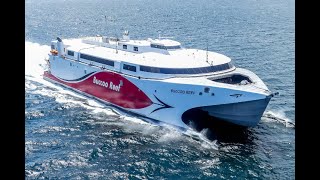 Departure from Trinidad to Scarborough Tobago for carnival On the Buccoo Reef Boat [upl. by Varney]