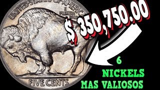 6 MARAVILLOSOS BUFALOS NICKEL MAS VALIOSOS BUSCALOS [upl. by Thamos]