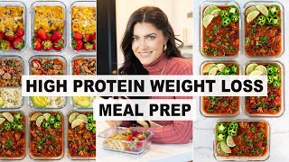 HIGH PROTEIN MEAL PREP  healthy delicious meal prep recipes for the week [upl. by Aeht]