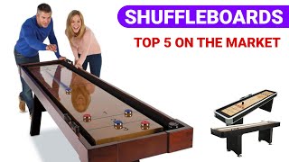 Best Shuffleboard Table on The Market Top 5 Shuffleboards Buying Guide 🔥🔥🔥 [upl. by Bartholemy109]