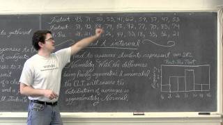 Matched Pairs t Confidence Interval [upl. by Bardo]