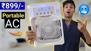 Portable Air Conditioner Fan Only 899 ❄️ Mini Cooler Review [upl. by Ecaidnac681]