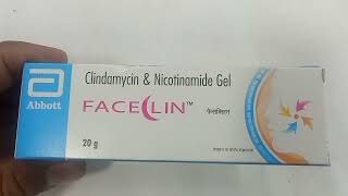 Faceclin Gel  Clindamycin amp Nicotinamide Gel  Faceclin Gel uses side effects Benefit Review Hindi [upl. by Dottie]